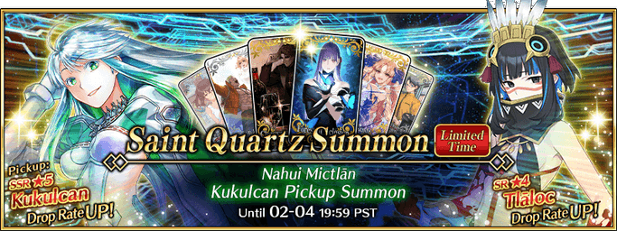 Lostbelt 7 Nahui Mictlan Kukulcan Pickup 2 Summon